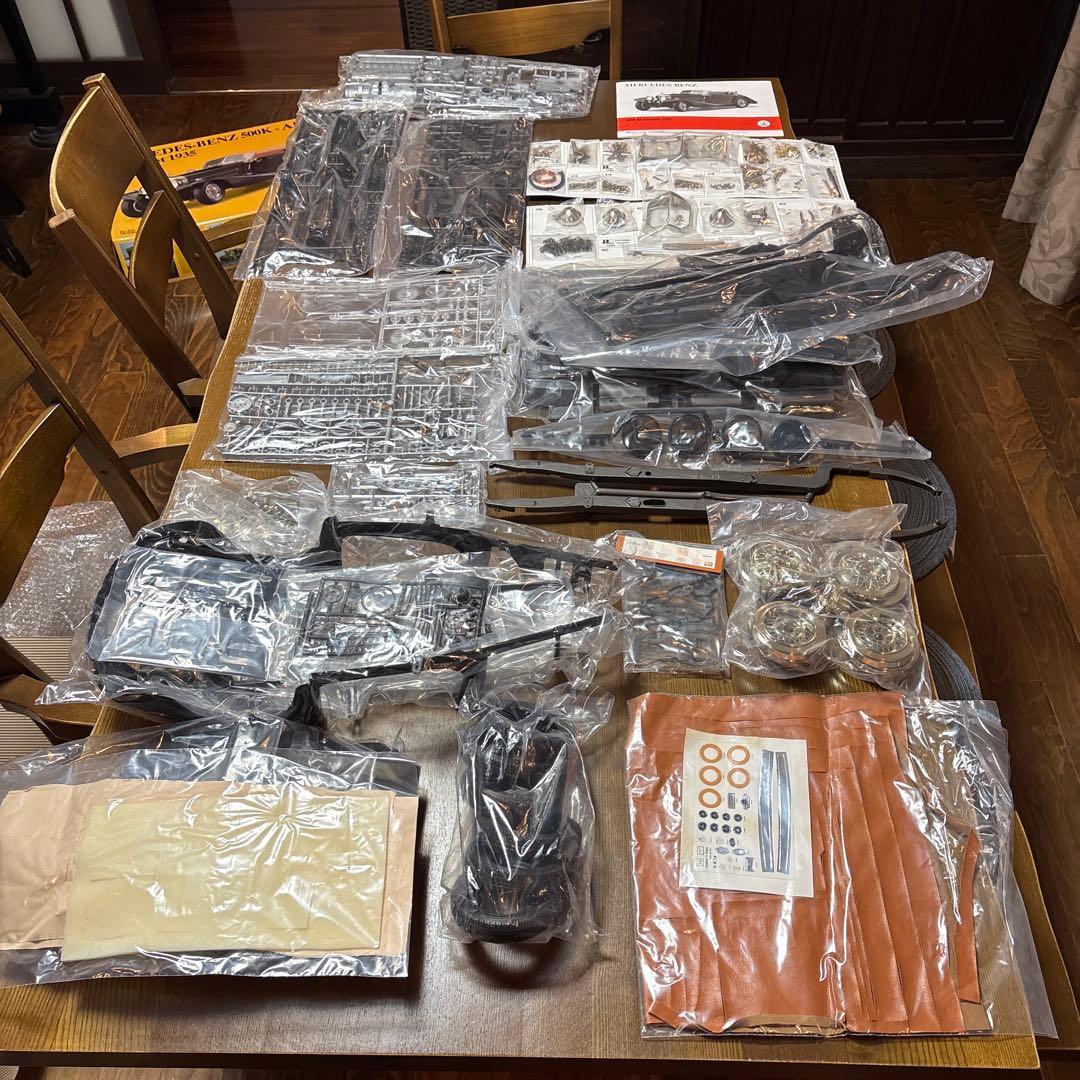 ポケール　1/8スケール　メルセデスベンツ　500K カブリオレ 1935