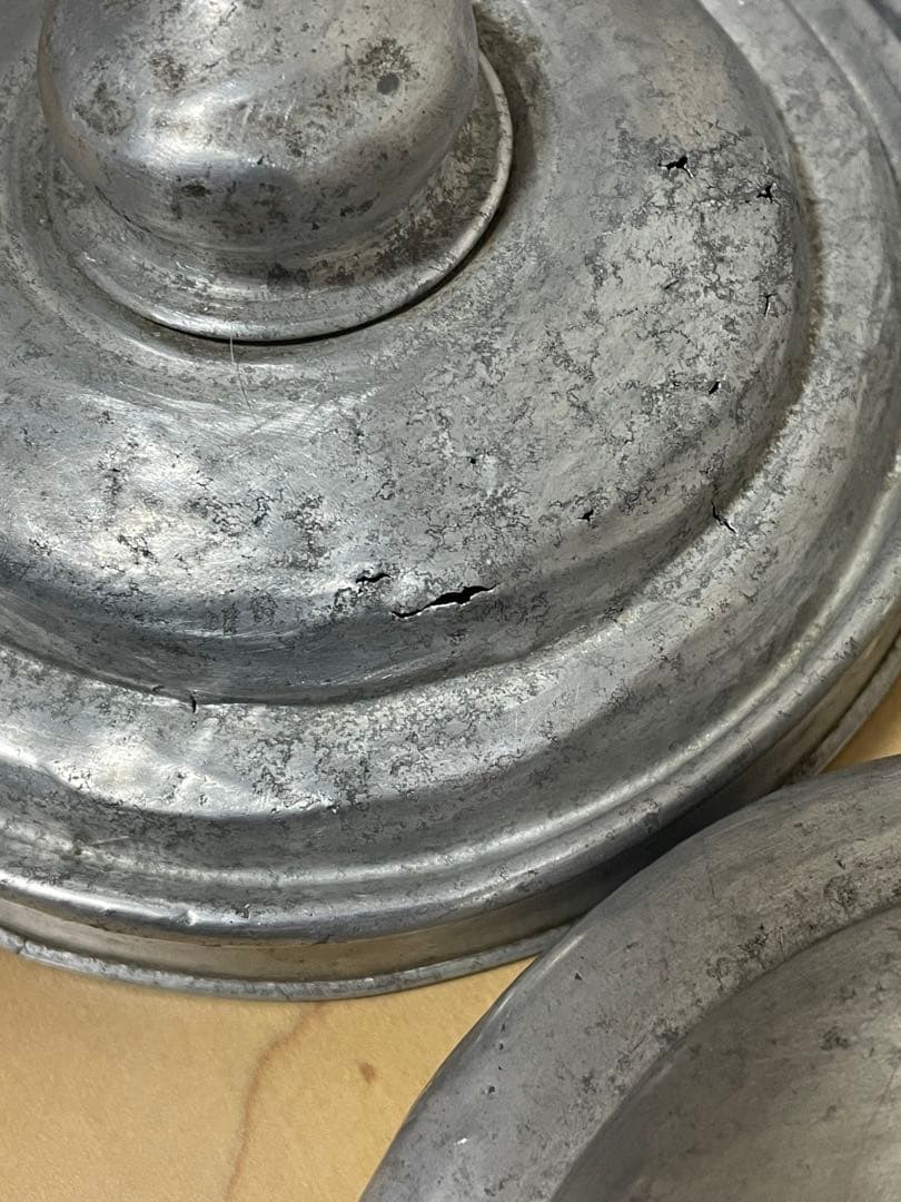 アンティーク　駄菓子屋の6連菓子瓶