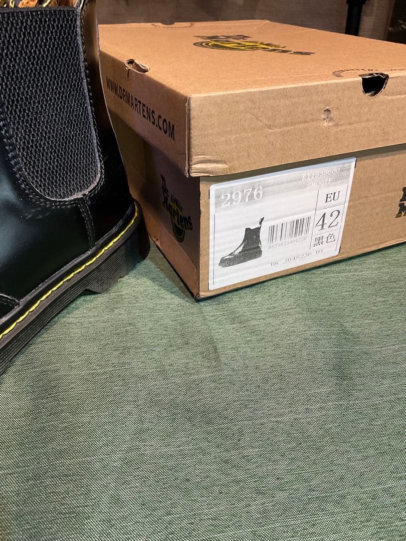 定番Dr.Martens サイドゴアチェルシーブーツ新品同様EU42 UK8