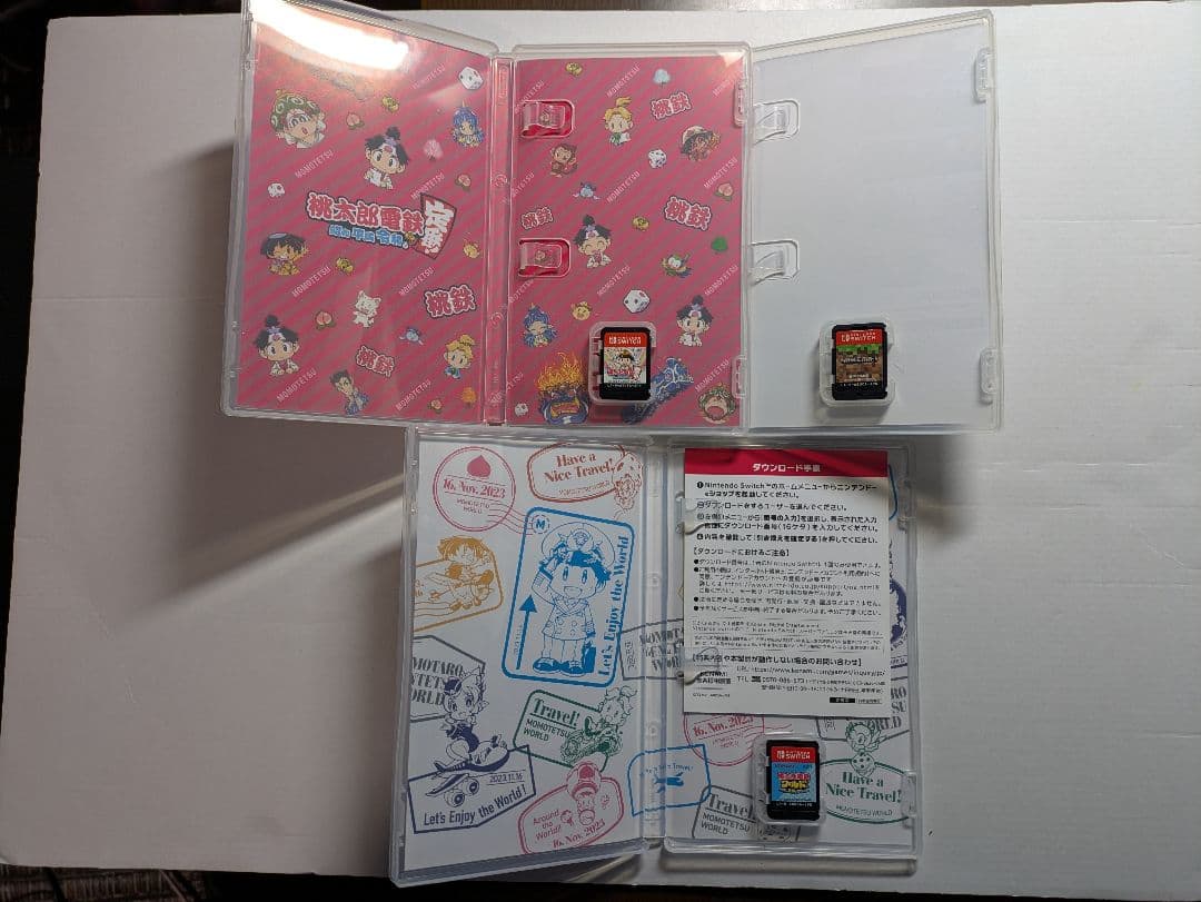 スイッチソフト3本　【桃鉄2本セット】令和も定番／ワールド版 　【マイクラ】