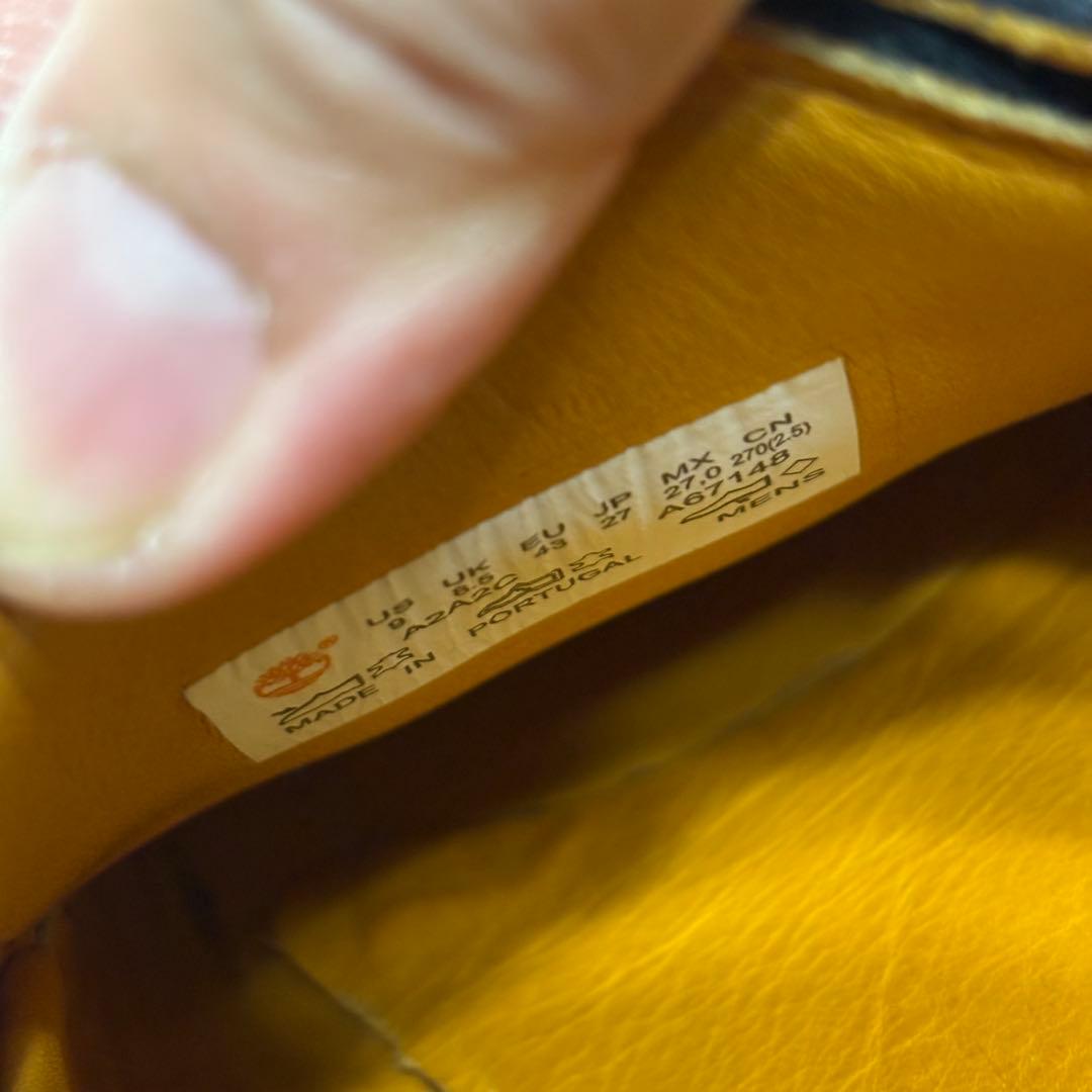 Timberland 3eye デッキシューズ ブラック27cm