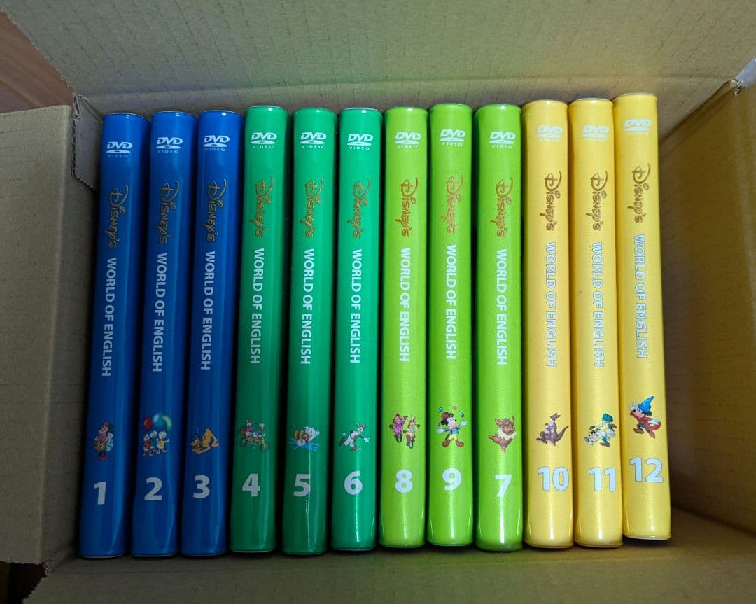 DWE シング・アロング　ディズニー　DVD 12枚セット