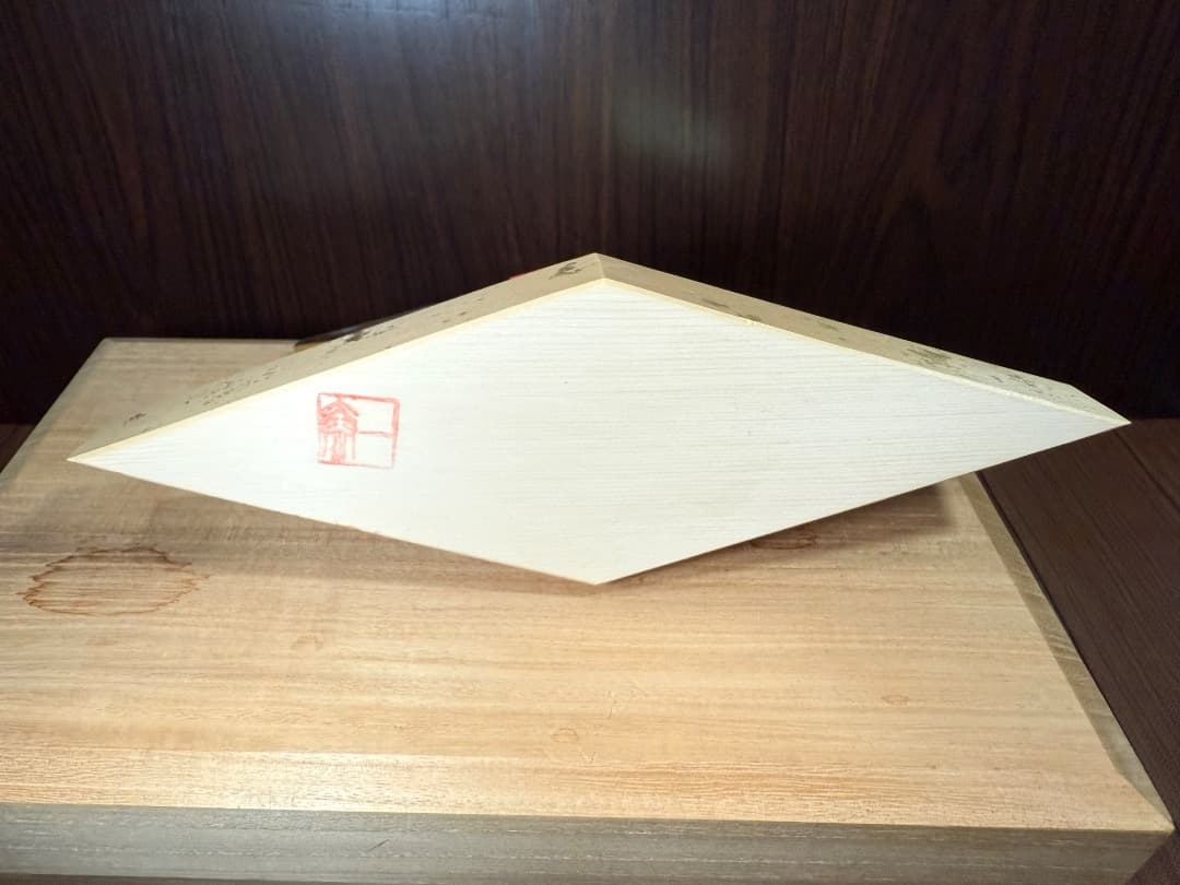 【新品】木製 兜 金箔 桐製 京都大丸で購入