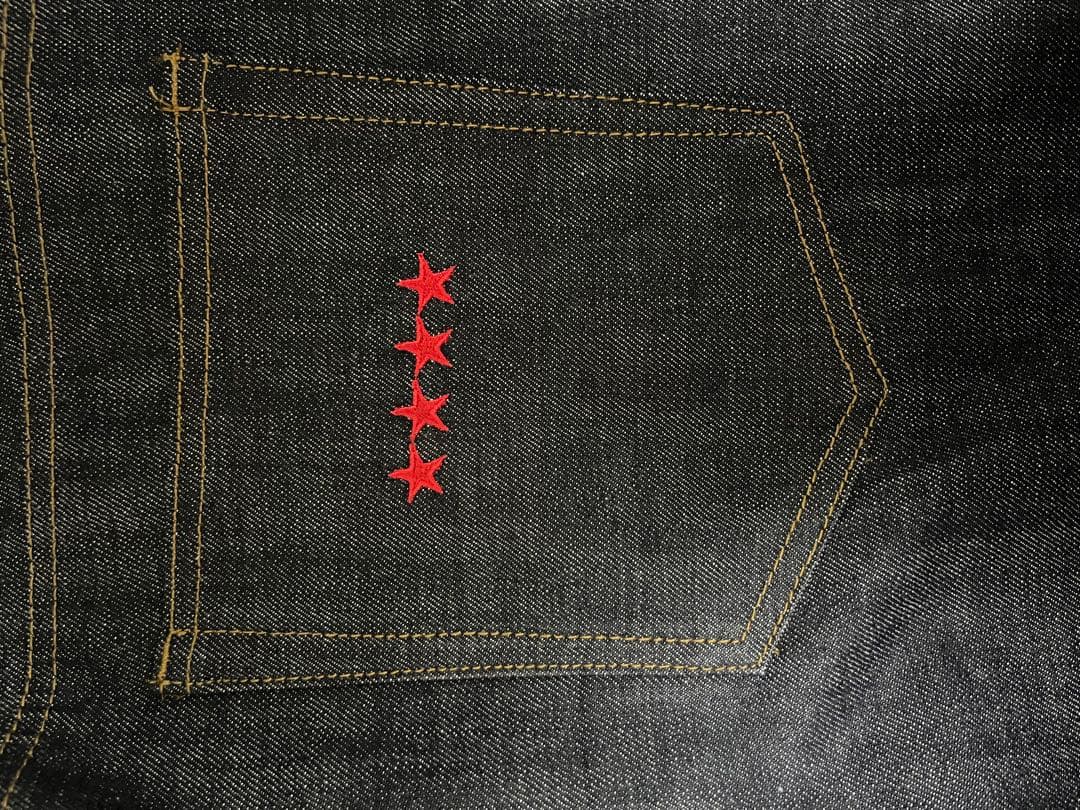 9sproject リジットデニムINDIGO