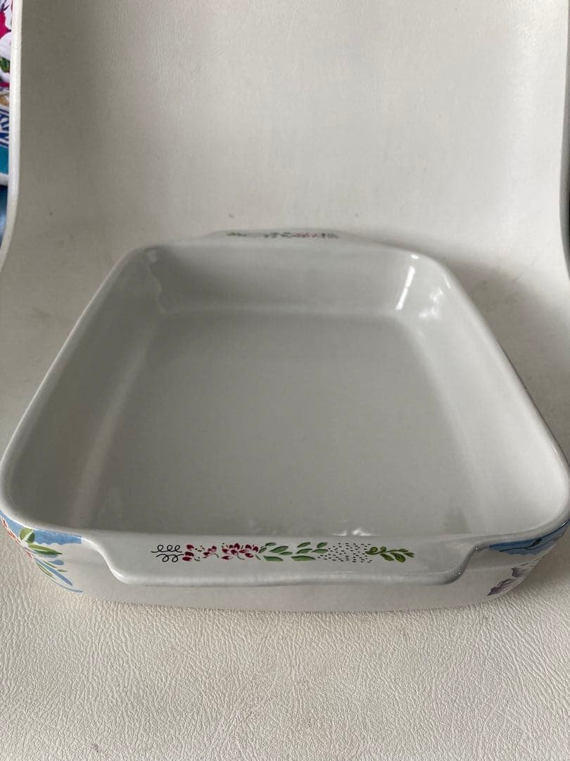 gien フローラbakingdish耐熱皿