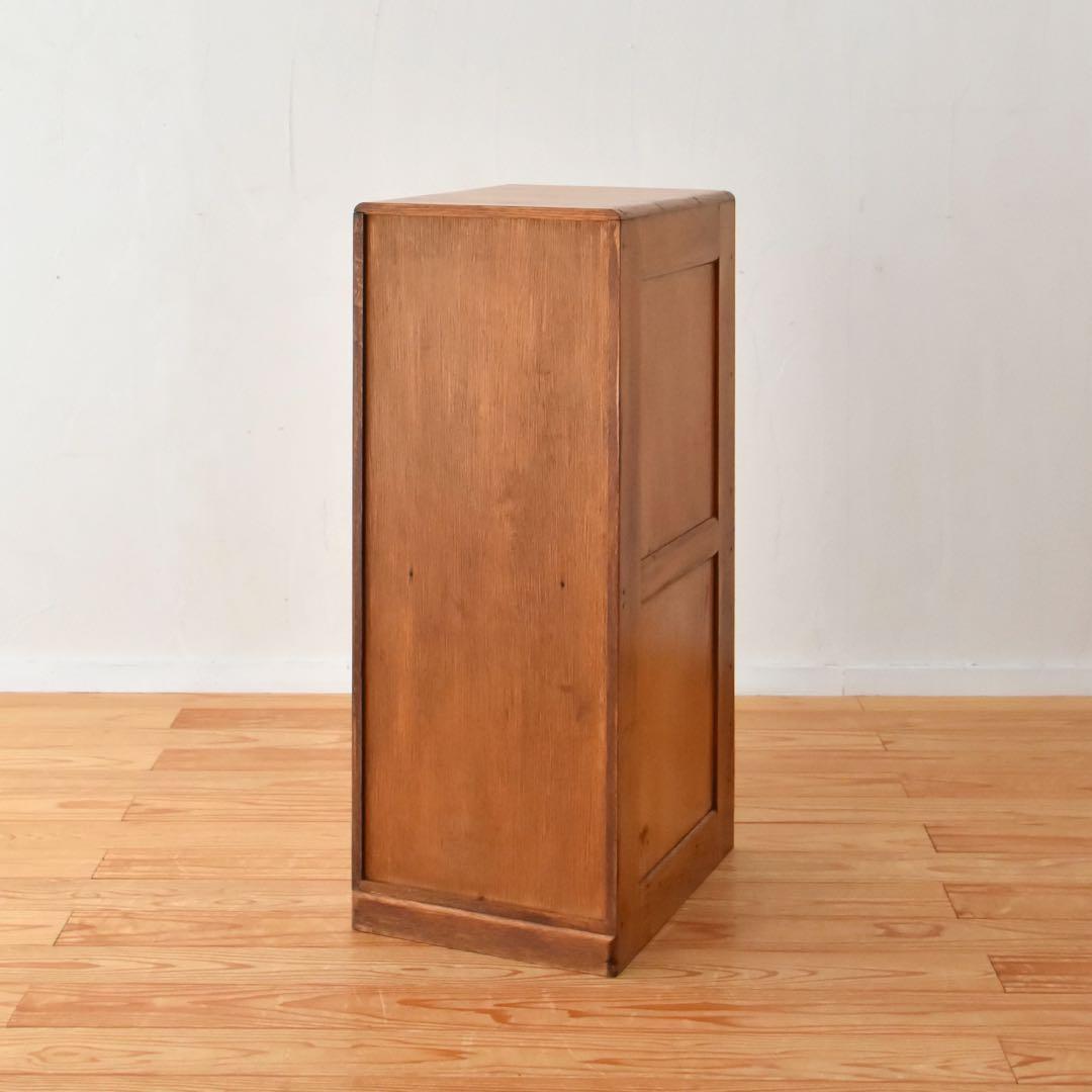 小引き出し　楢　無垢材　Made In Japan