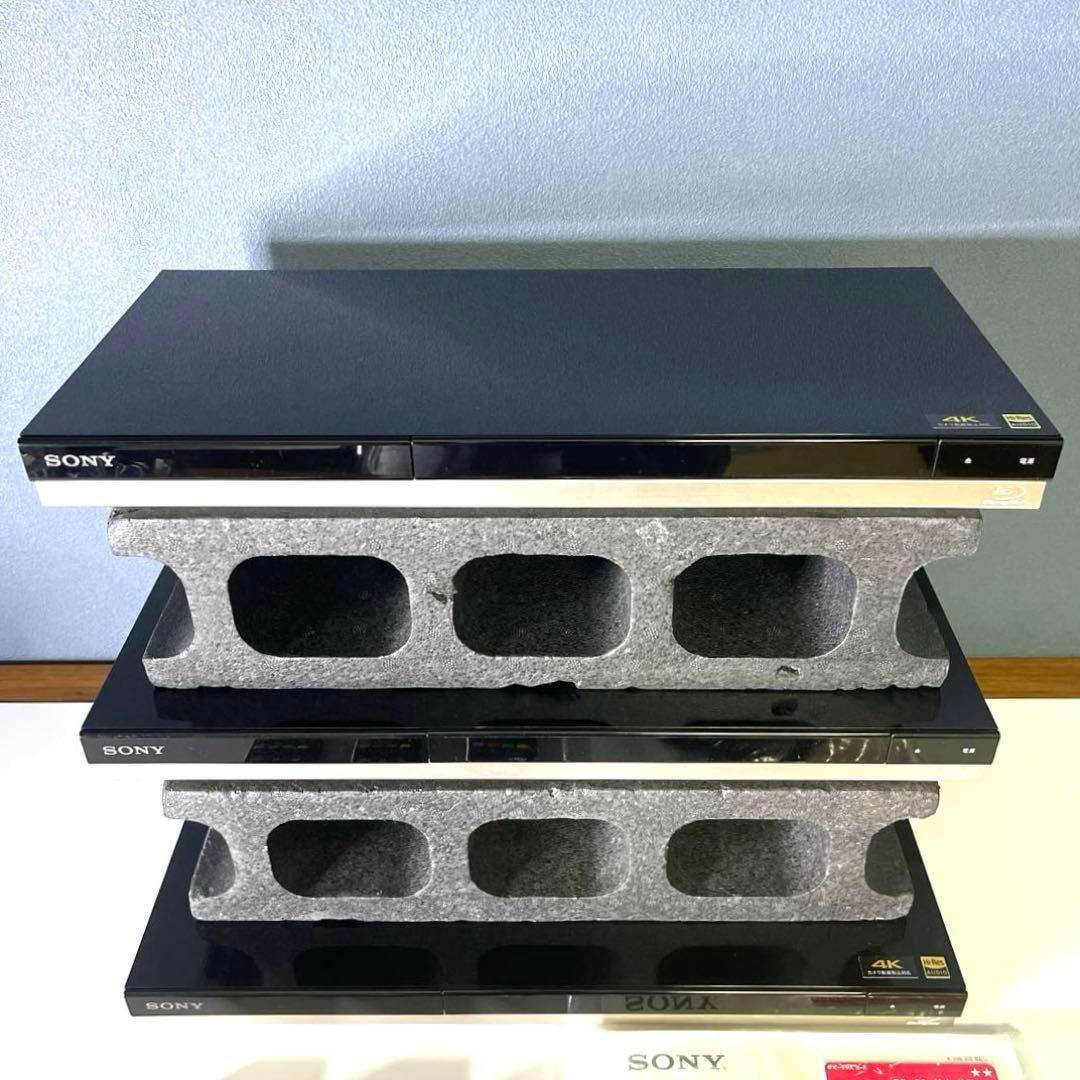 【ジャンク】ソニー SONY BDZ-ZW1500 ブルーレイレコーダー　3台