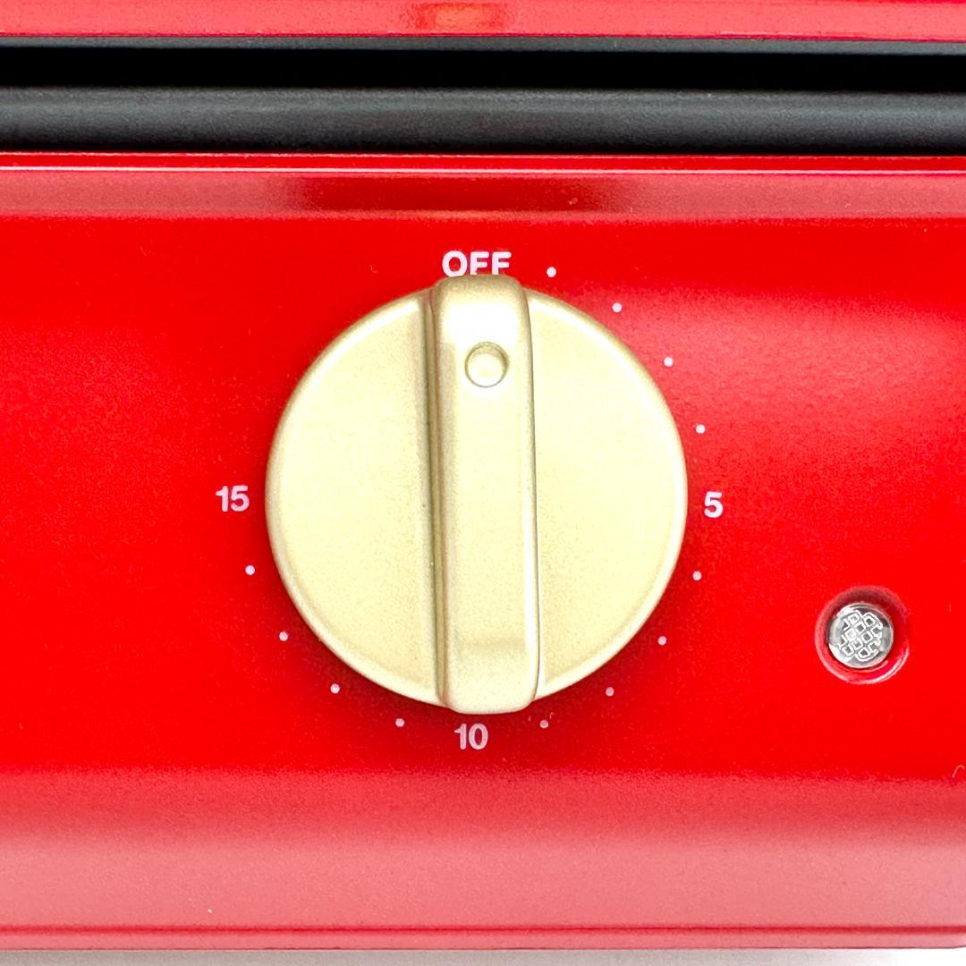 【新品・未使用】BRUNO グリルサンドメーカー ダブル BOE084 レッド