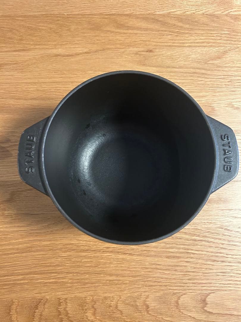 【STAUB】ラ・ココット de GOHAN Mサイズ ブラック ストウブ 16