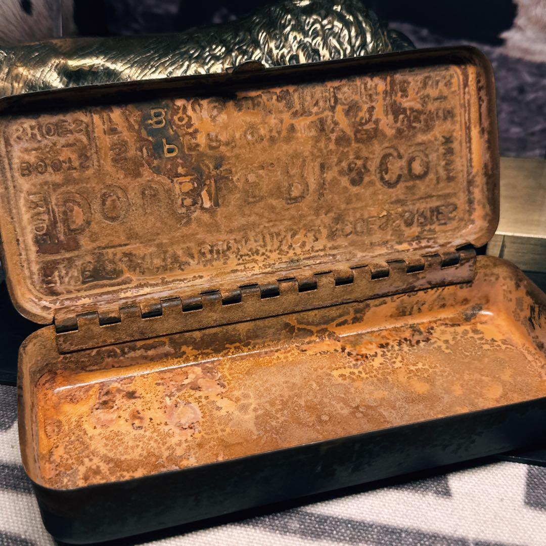 RRLヴィンテージ加工 文具ケース・ツールボックス