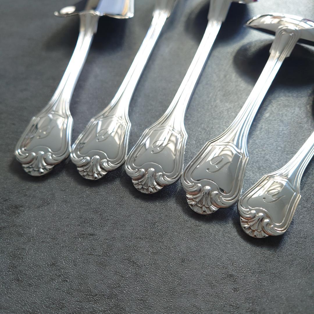 格安 美品 クリストフル ポートロイヤル サービングセット 5点