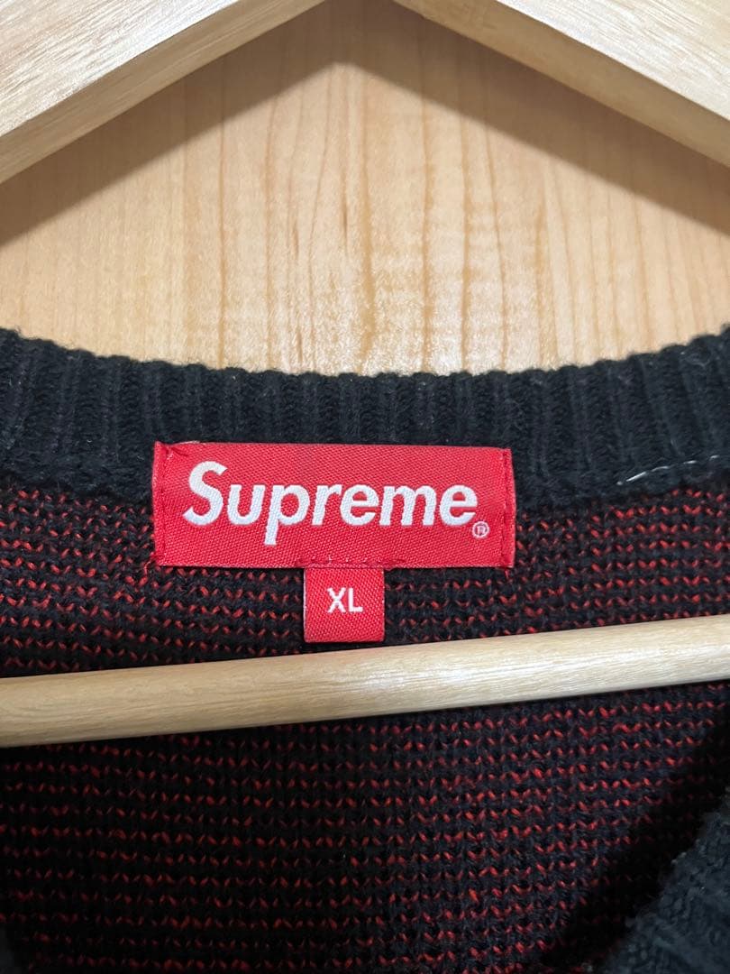 【最終値下げ】thrasher×supreme (シュプリーム)ニット