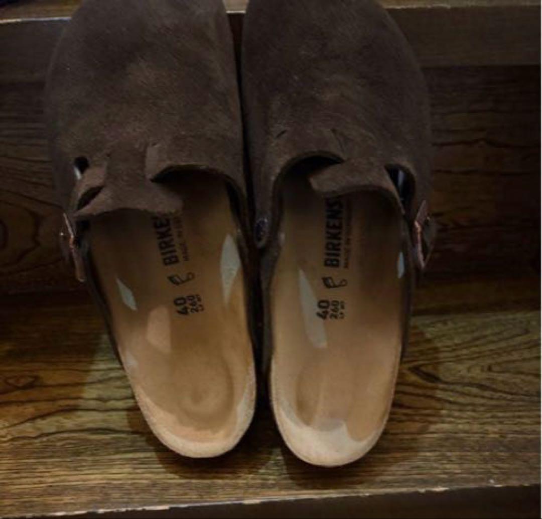 ニ*キ様 BIRKENSTOCK ボストン　モカ　 40