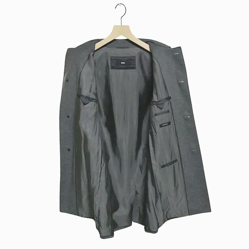 HUGO BOSS ヒューゴボス カシミヤ・ウール混ステンカラーコート