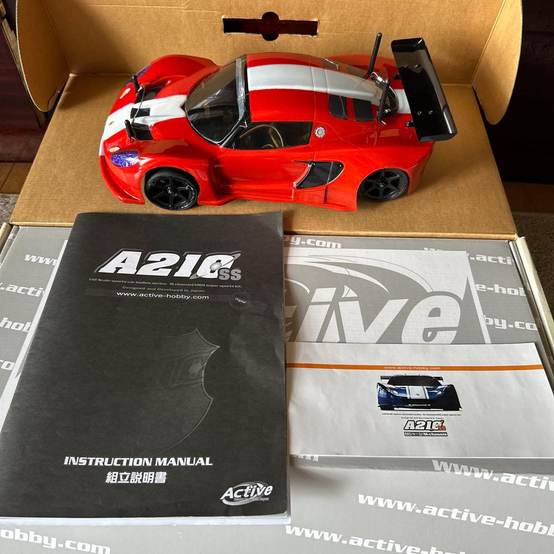 Active A21C SS レッド/ホワイト M-シャーシ