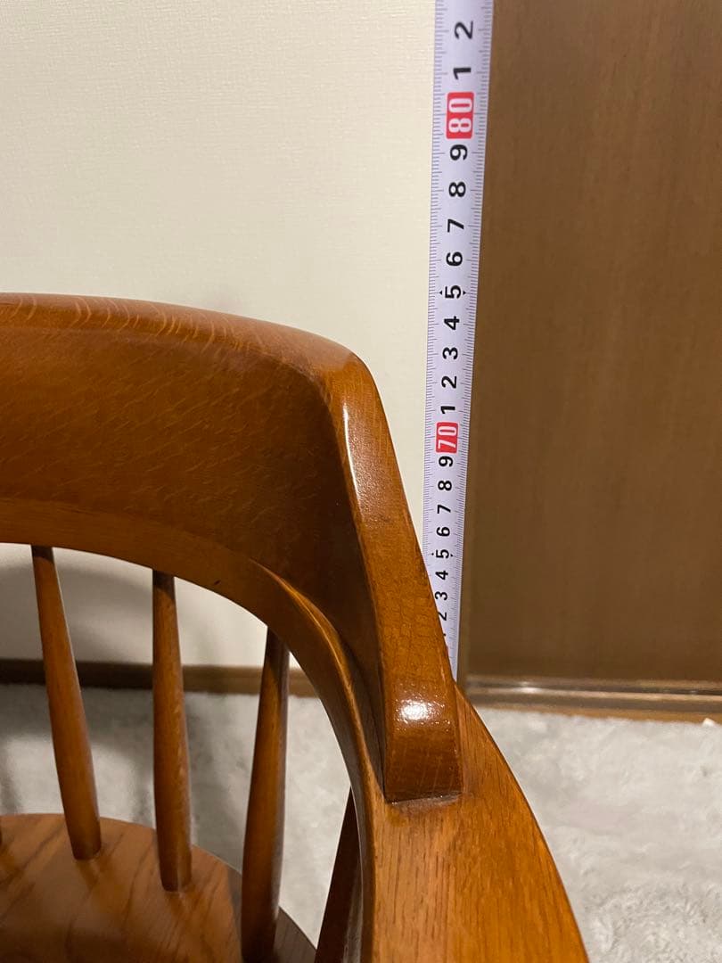 柏木工 アームチェア ダイニングチェア ヴィンテージ ウッドチェア