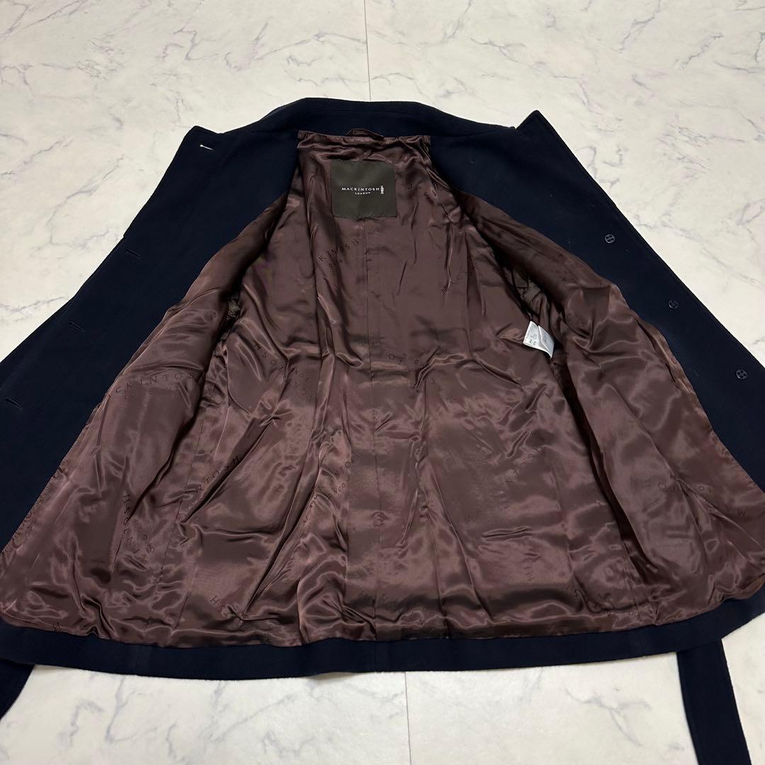 MACKINTOSH LONDON ファインウールナイロンコート　L