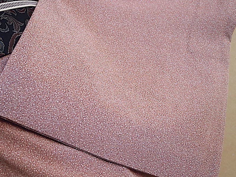 専用　未使用　江戸小紋（蔓花文）裄64,5　正絹美品