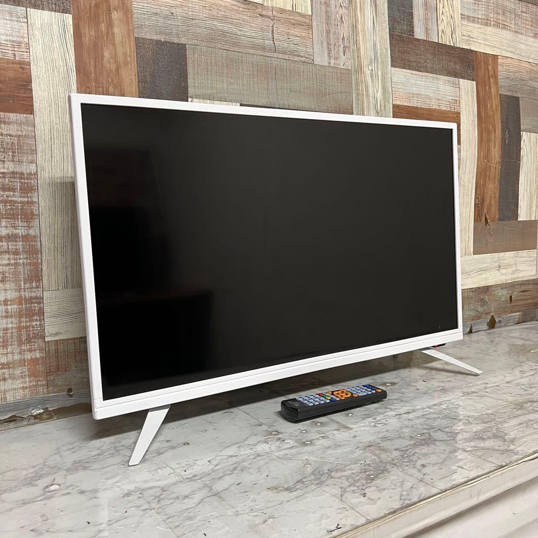 即日受渡❣️全国送料込アマダナホワイトデザイン32V型液晶地上D・BSCSテレビ
