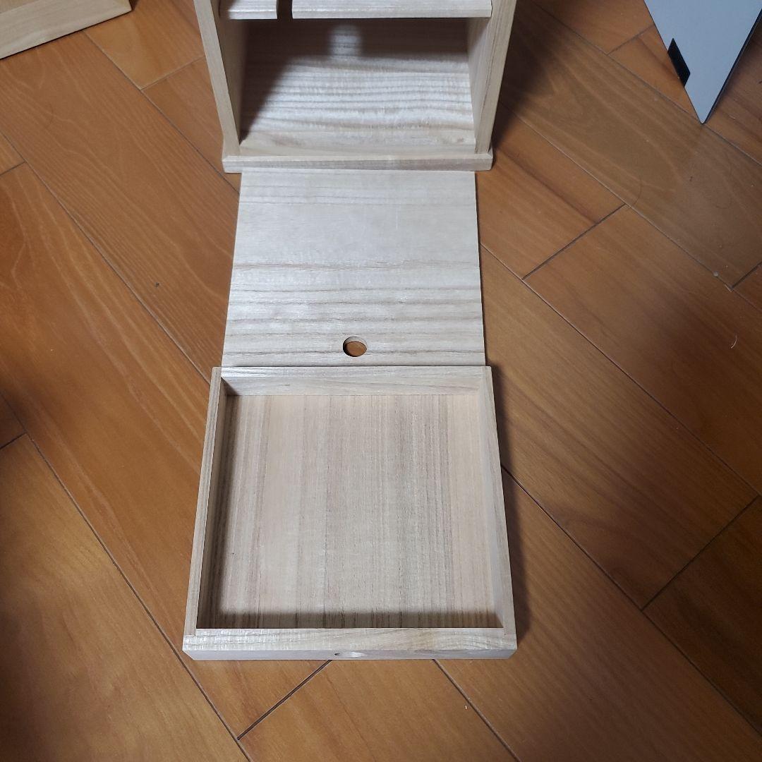茶道具　短冊箱　桐材　美品　高級品