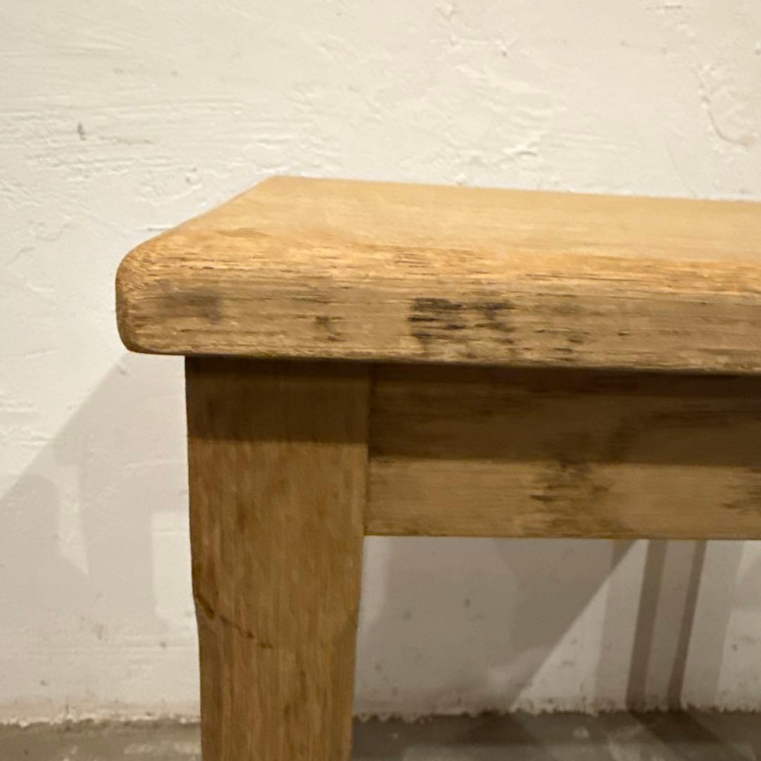 年末年始saleヴィンテージ　ネストテーブル　サイドテーブル　花台　剥離　2