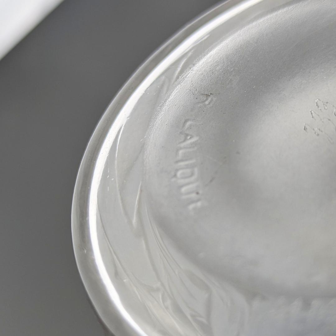 名品★ルネ・ラリック 香水瓶 エピヌ 茨 1920年 ダブルサイン グレーパチネ