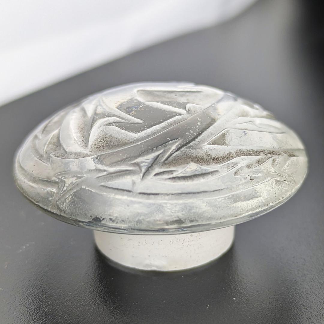 名品★ルネ・ラリック 香水瓶 エピヌ 茨 1920年 ダブルサイン グレーパチネ