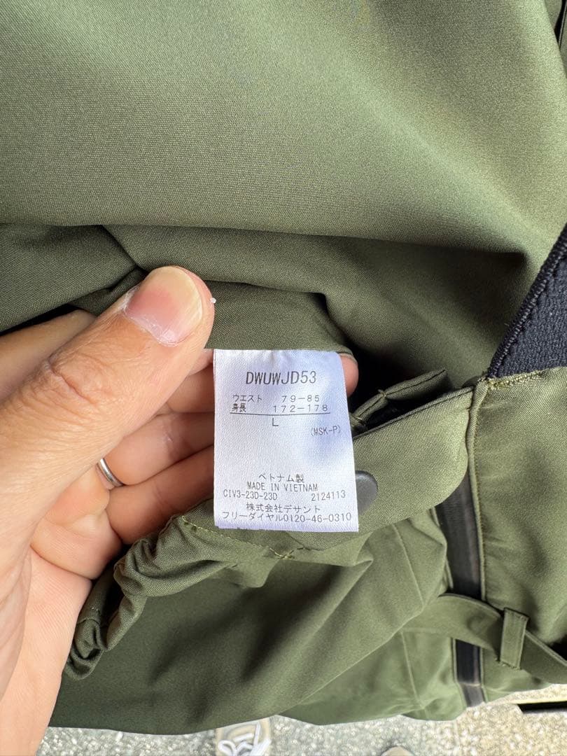 デサント　スキーウェア　カタログ外商品　超美品　有名スキーヤー着用モデル