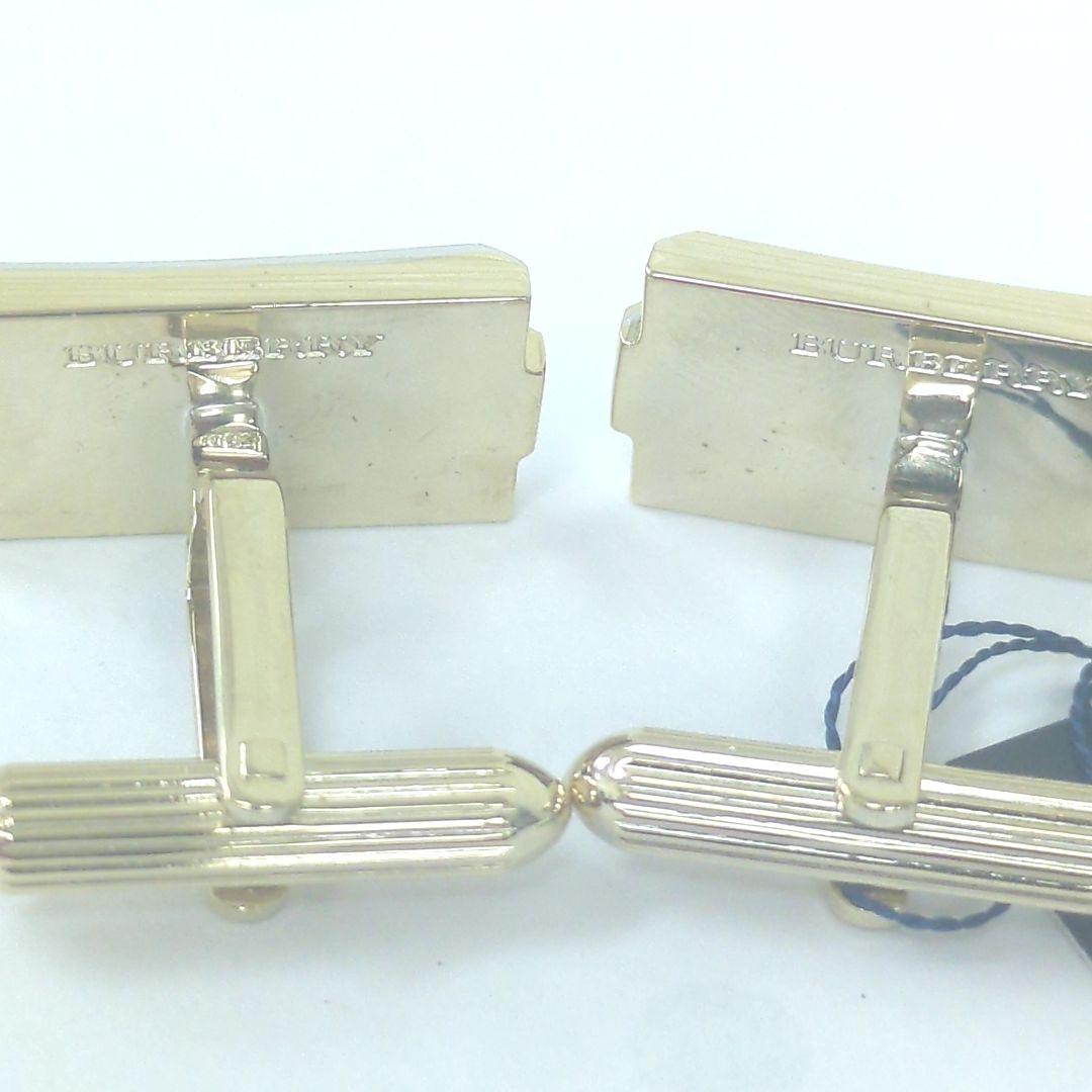 バーバリー ネクタイピン カフリンクス セット ゴールド シルバー ブラック