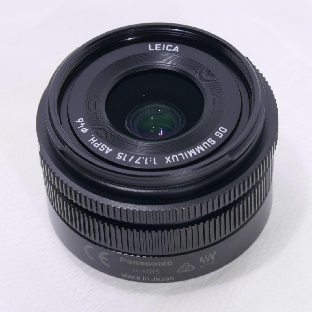 レンズ(単焦点) LEICA DG SUMMILUX 15mm / F1.7 H-X015