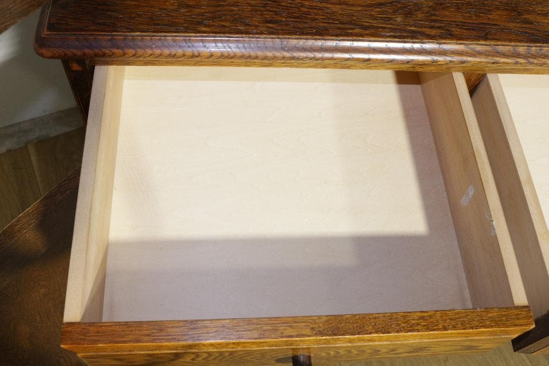 三越ブルージュ★食器棚★ステンドグラス★木製家具