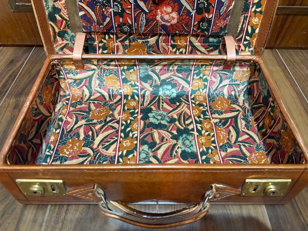 ヴィンテージ　トランク　ルイ・ヴィトン旅行ステッカー