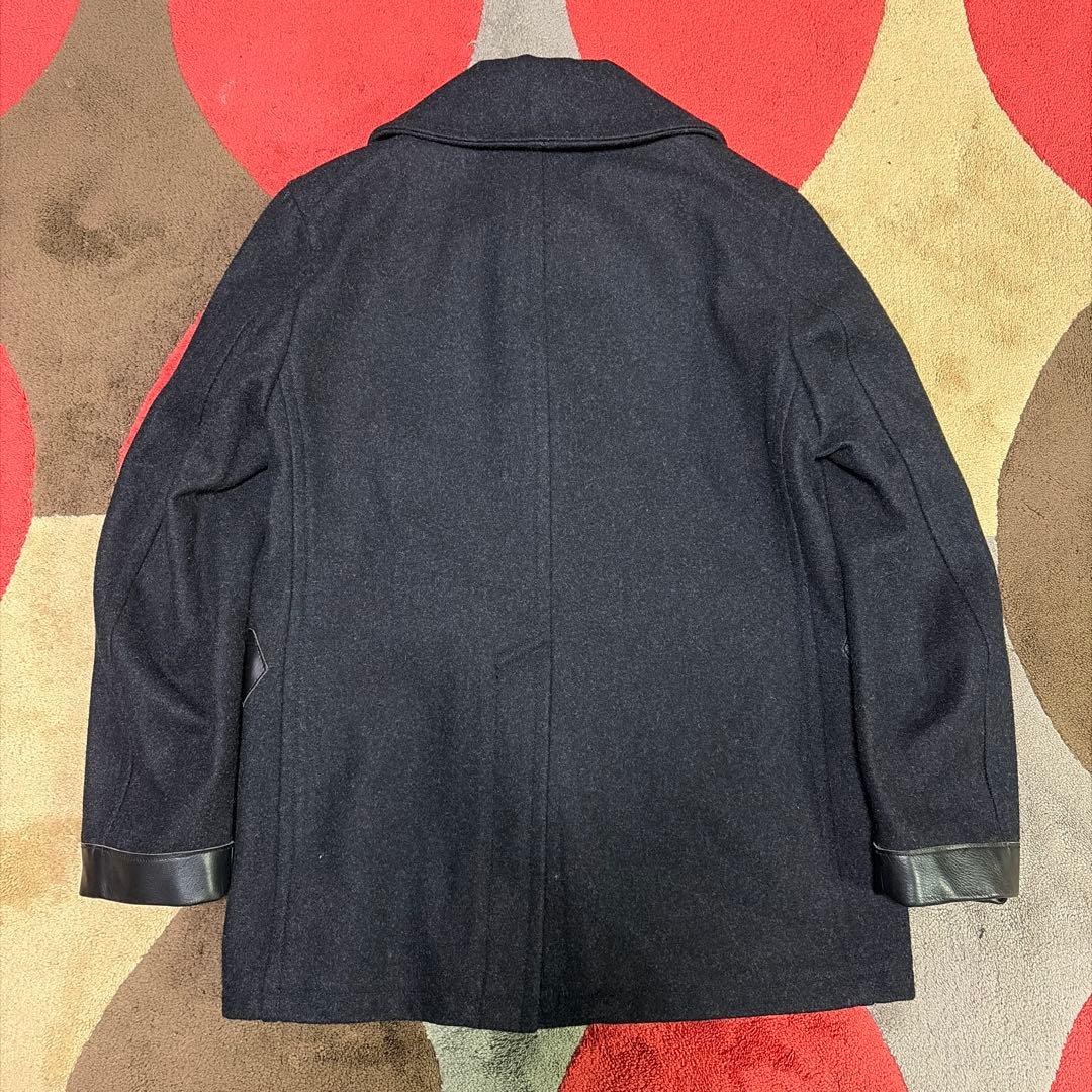 TROPHY CLOTHING マッキーノウールコート Size40 Black