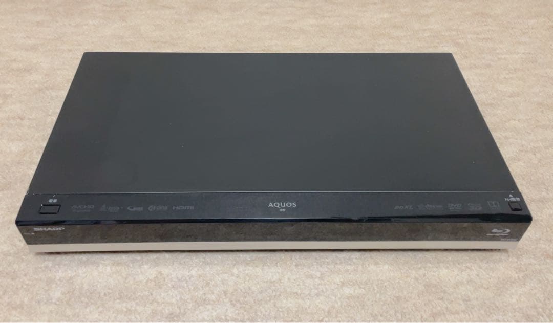 SHARP AQUOS BD-W580 ブルーレイレコーダー 500GB