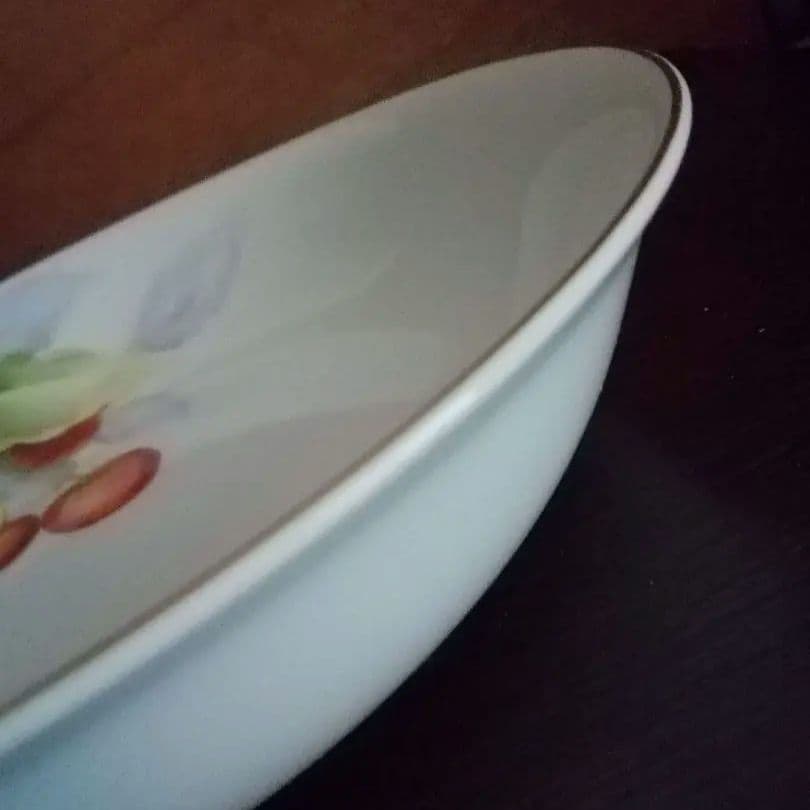 貴重なさくらんぼ絵柄鉢　オールド東洋陶器　東洋陶器　TOYOTOKI