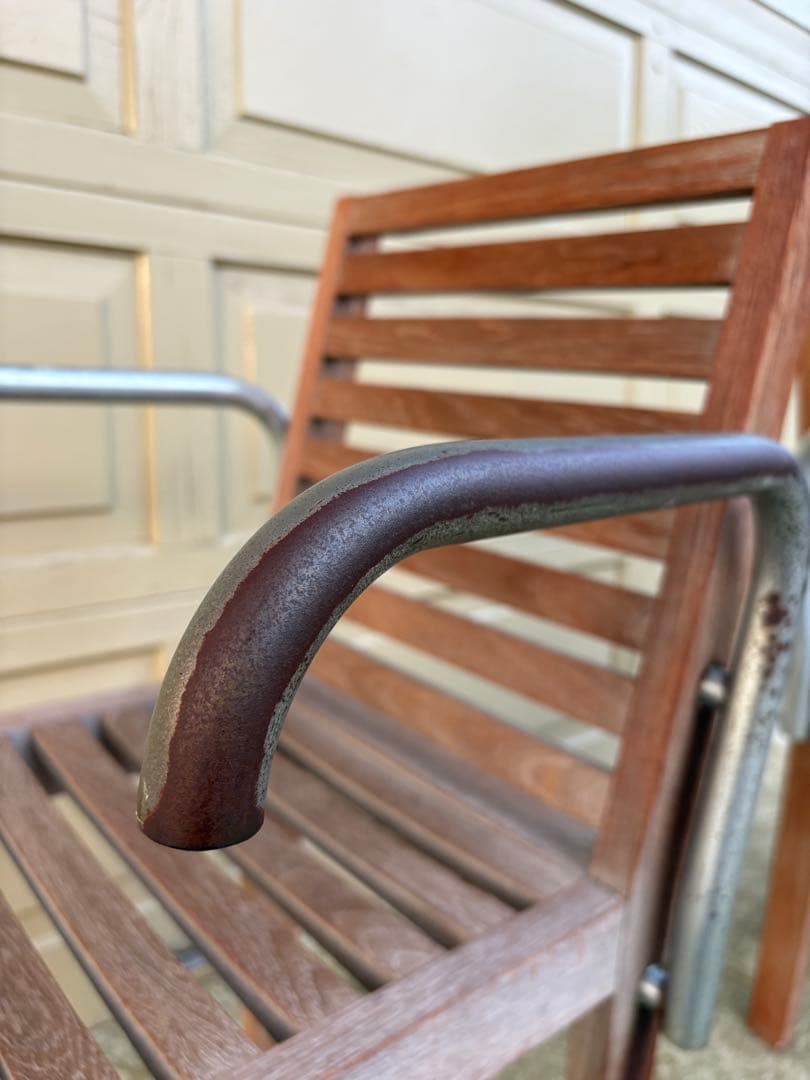 ①カッシーナ 植木莞爾 RIGA TEAKS テーブル分