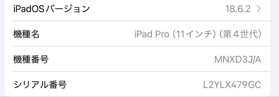 iPad Pro 11インチ第4世代128GB+ApplePencil 第2世代