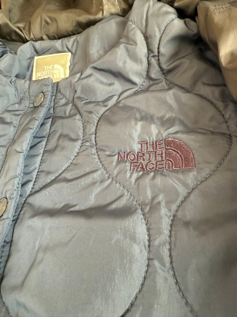 【値下げ可能】ノースフェイス　ネイビー キルティングジャケット セット
