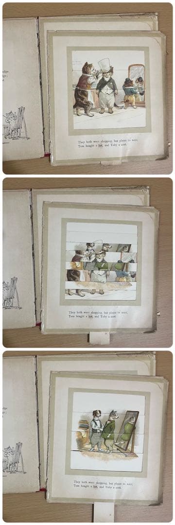 N o345 激レア 超希少 洋書アンティーク 仕掛け絵本 アーネストニスター