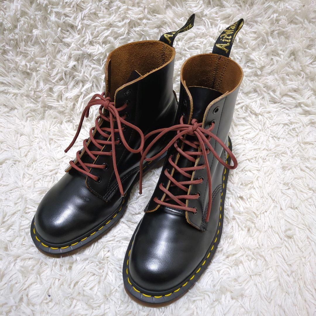 ⭕️美品⭕️　ドクターマーチン　英国製　1460 8ホール　UK8 付属品完品