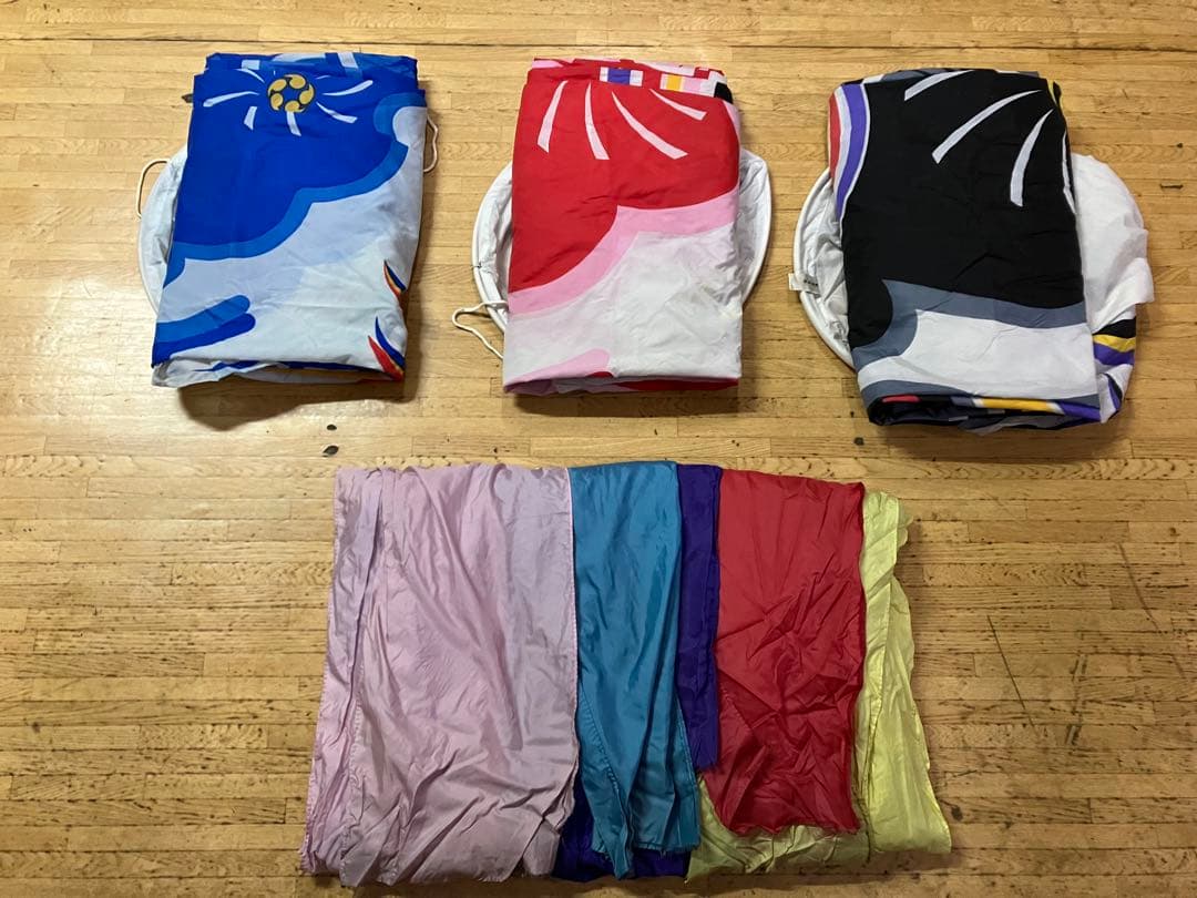 大きな鯉のぼり 4点セット　7ｍ,7ｍ,6ｍ,5ｍ