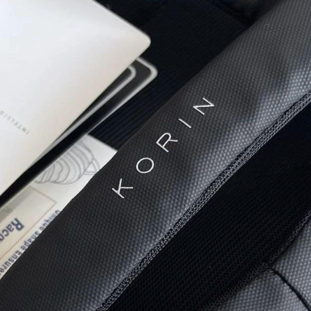 KORIN DESIGNコリンデザインブラックバックパック大容量