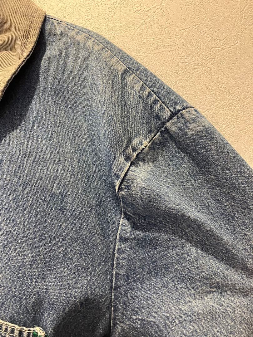 り*と様 BIG BEN デニムカバーオール ジャケット ブランケットライナー