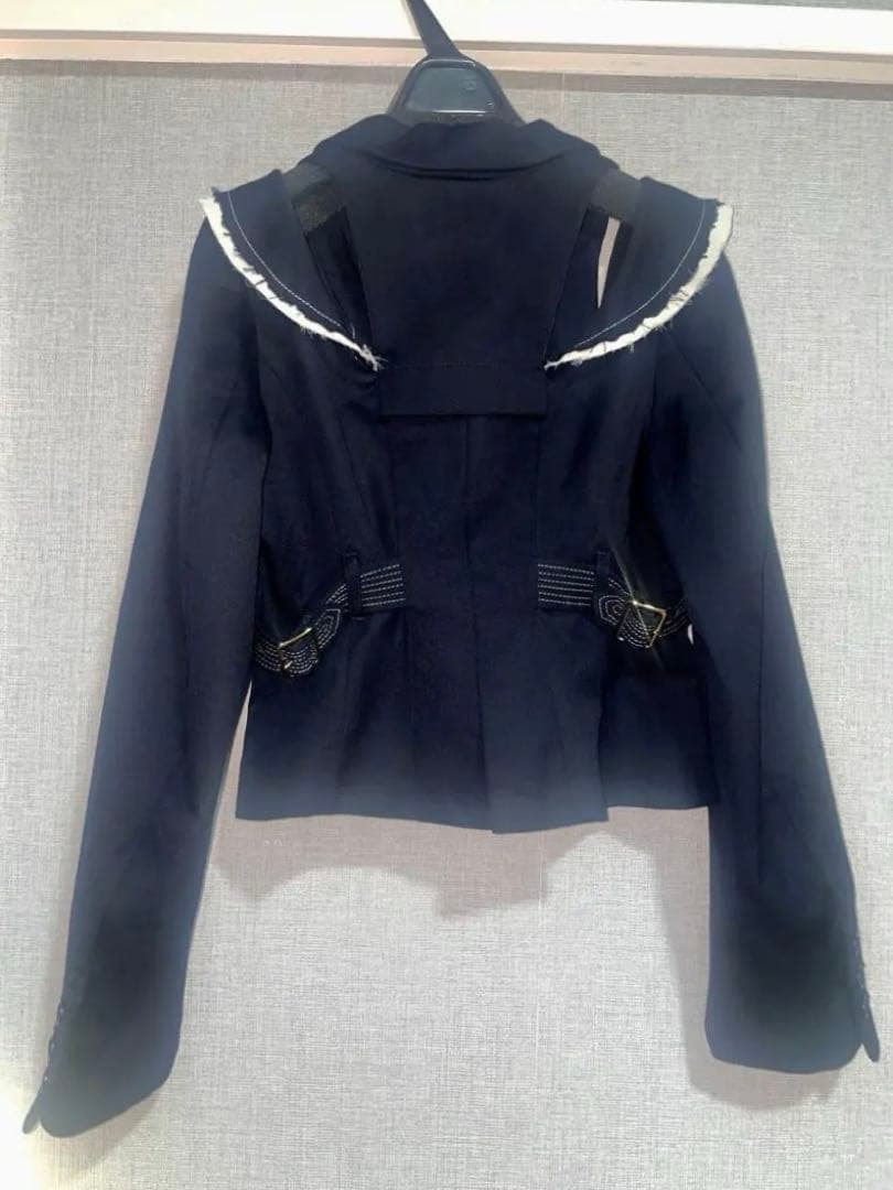 〈AKIKOAOKI〉SHOULDER SLIT SAILOR JACKET