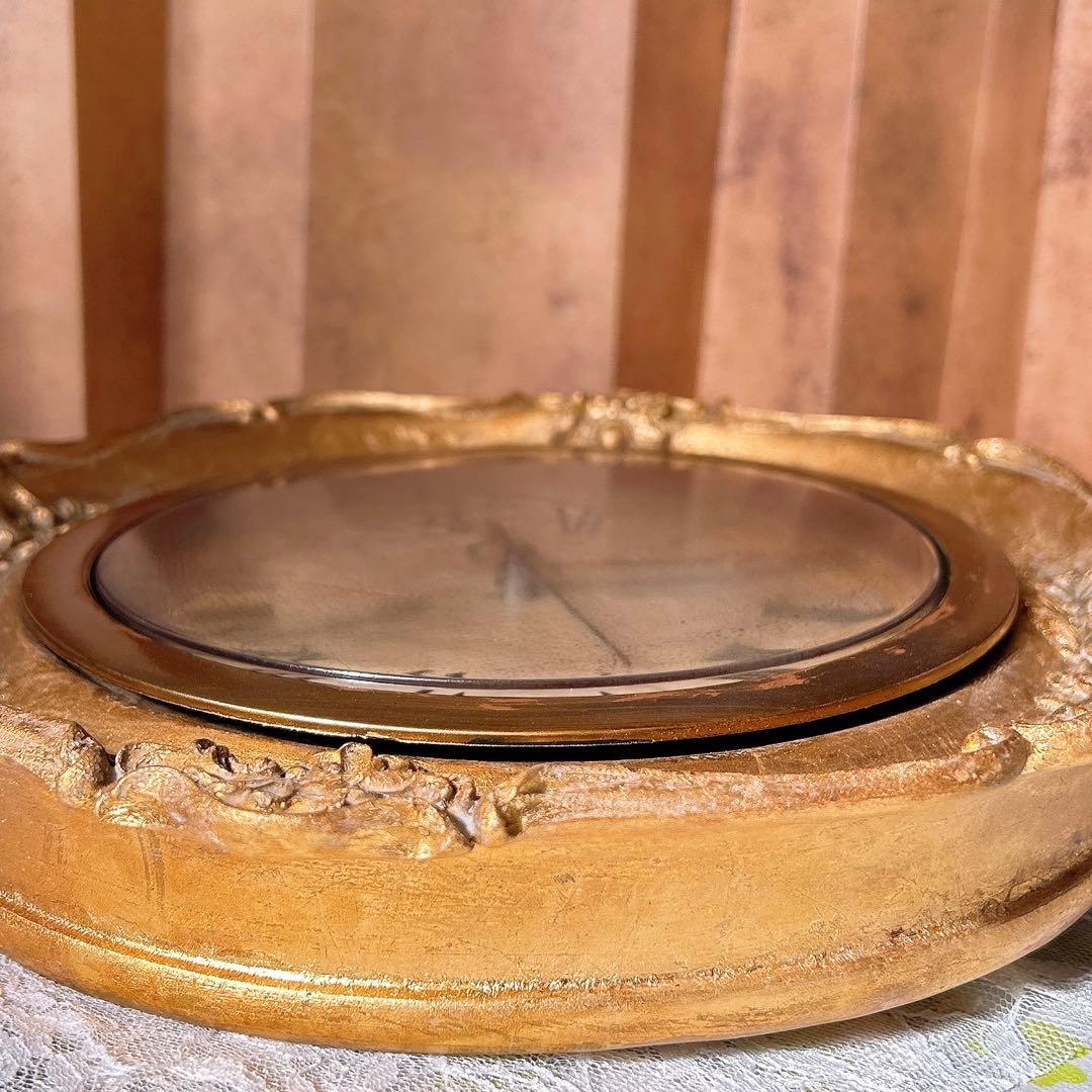 フレンチアンティーク調 壁掛け時計 GL №.2 ウォールクロック 店舗什器