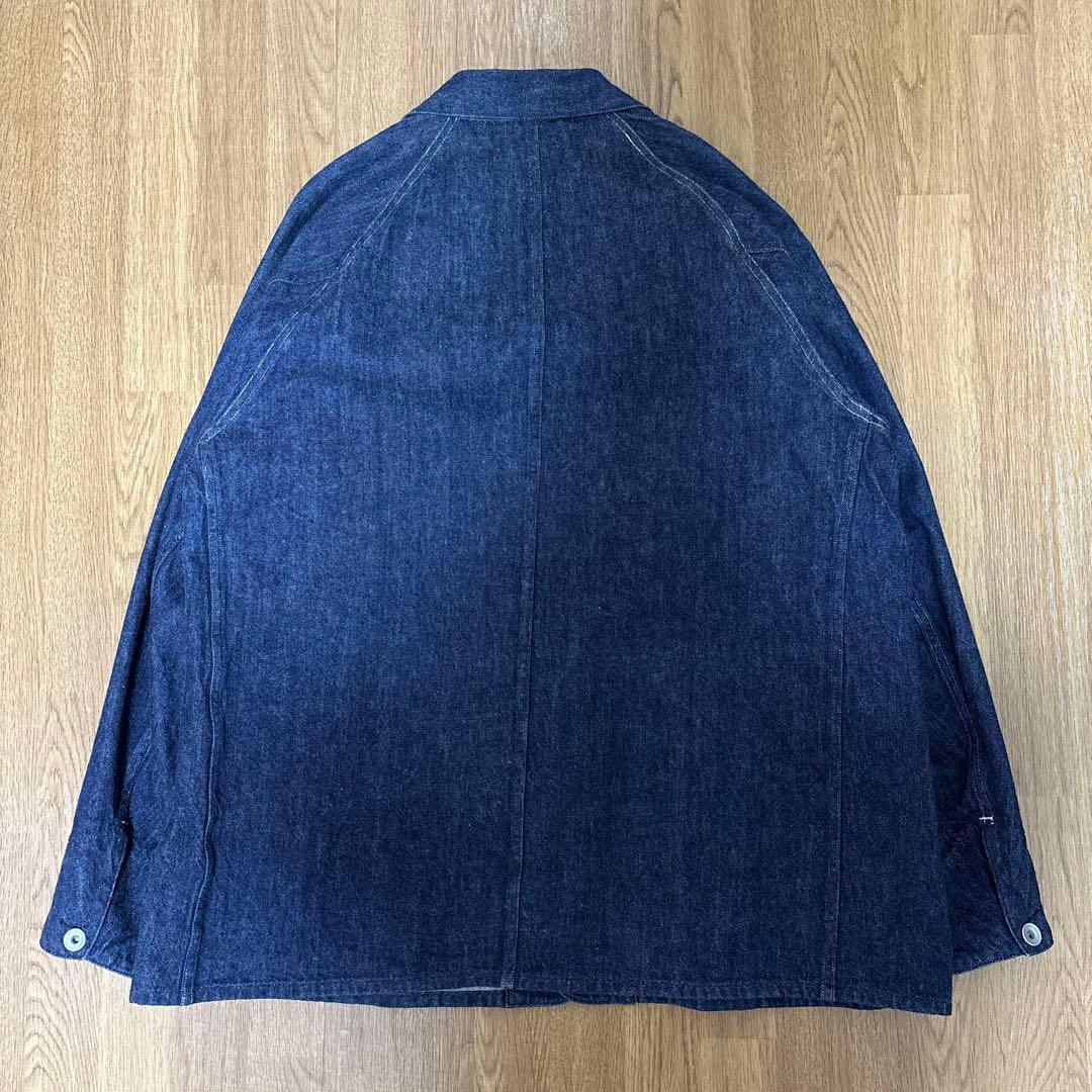 【COMOLI】21AW デニムワークジャケット サイズ2 未使用に近い 美品！