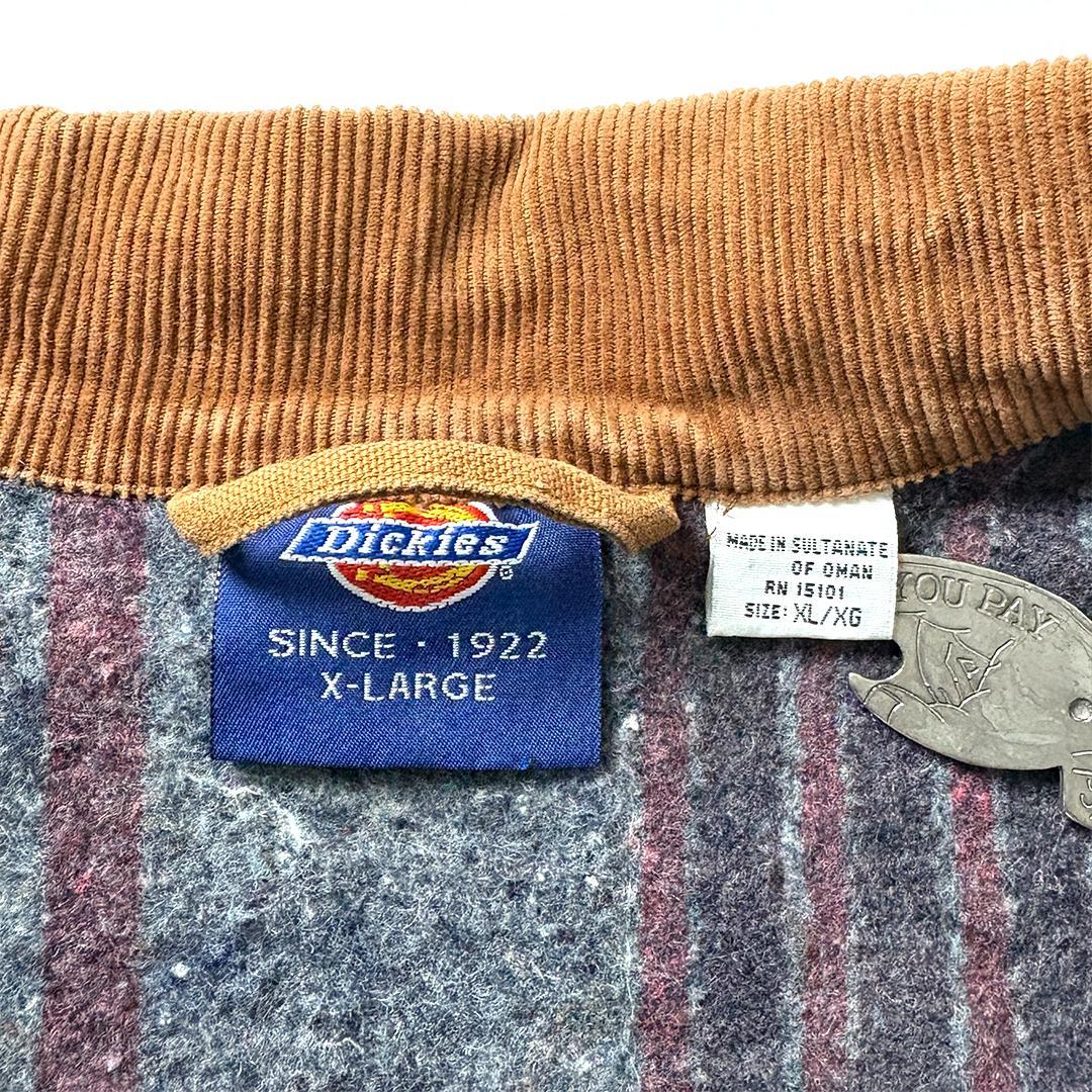 dickies ミシガンチョアコート XL カバーオール ブラウン ディッキーズ