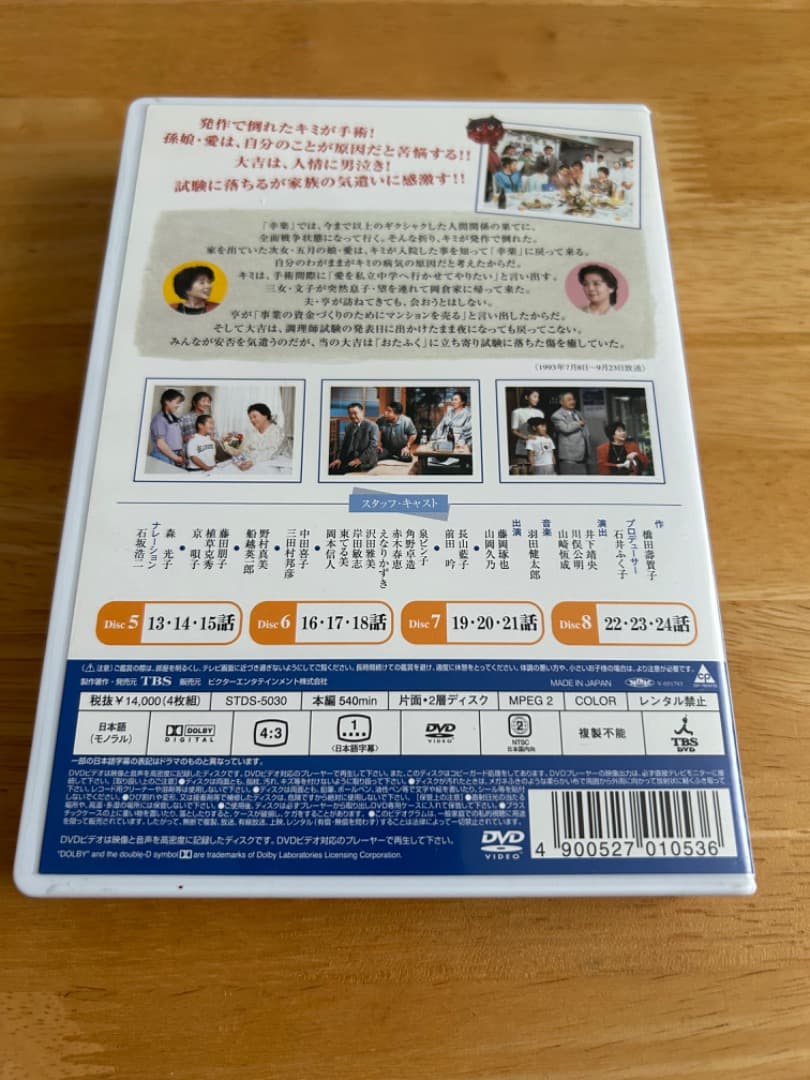 渡る世間は鬼ばかり　パート2 DVDBOX Ⅰ〜Ⅲ