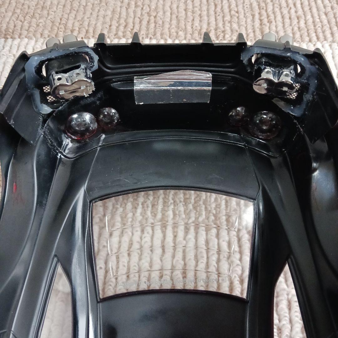 タミヤ TT02 シャーシ、GT-R R35 リバティウォークボディ