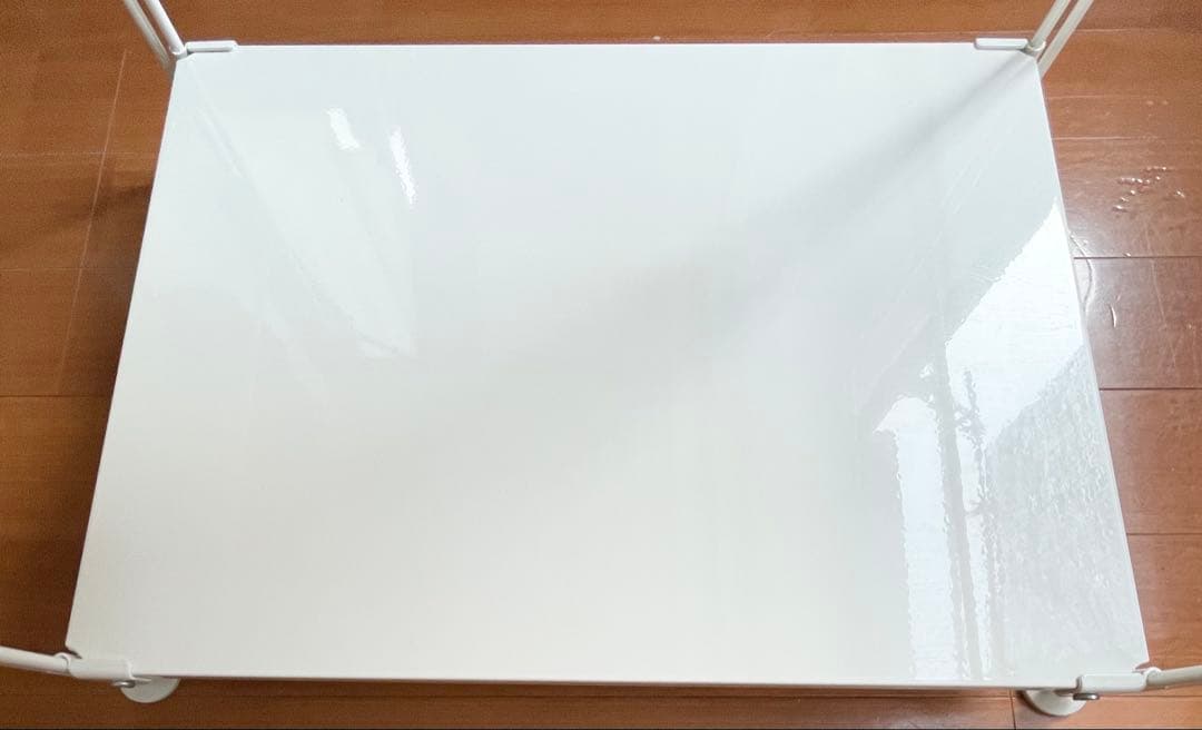 無印良品 MUJI スチールユニットシェルフ・中/ライトグレー